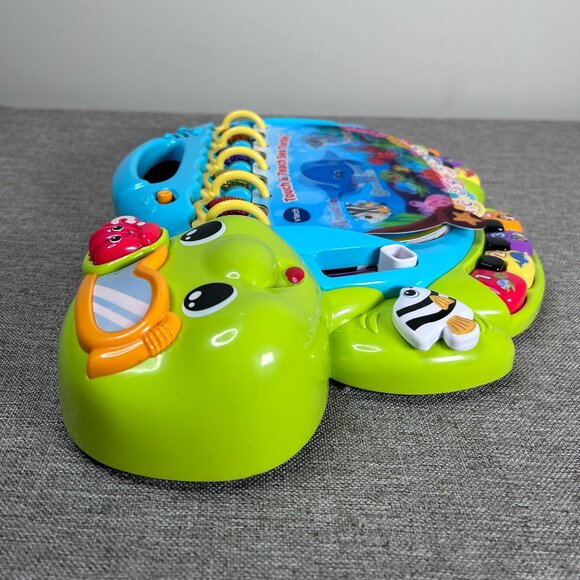 VTech Touch and Teach Sea Turtle Interactive Electronic Learning Book - Picture 10 of 12